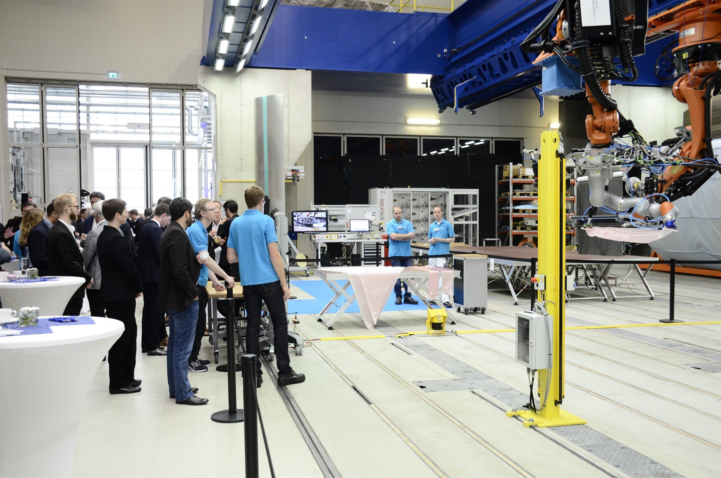 Cooperating Robots at the Production Technology Colloquium