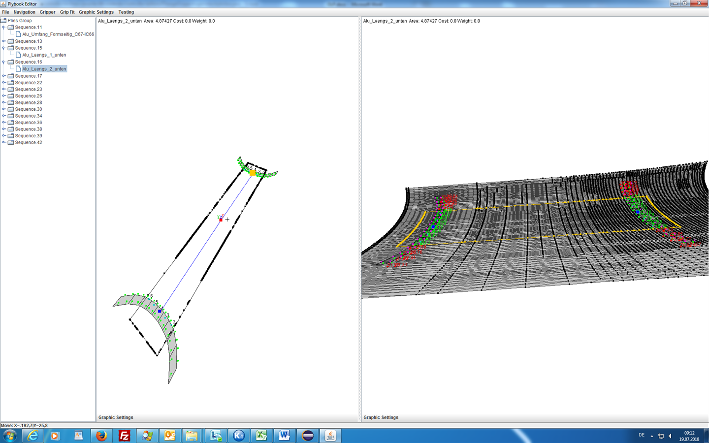 Screenshot of the Offline Programming System
