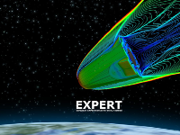 EXPERT as CFD simulation (Source: ESA)