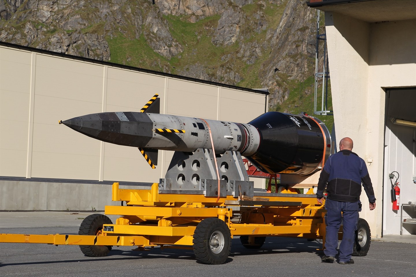 SHEFEX II experimental missile