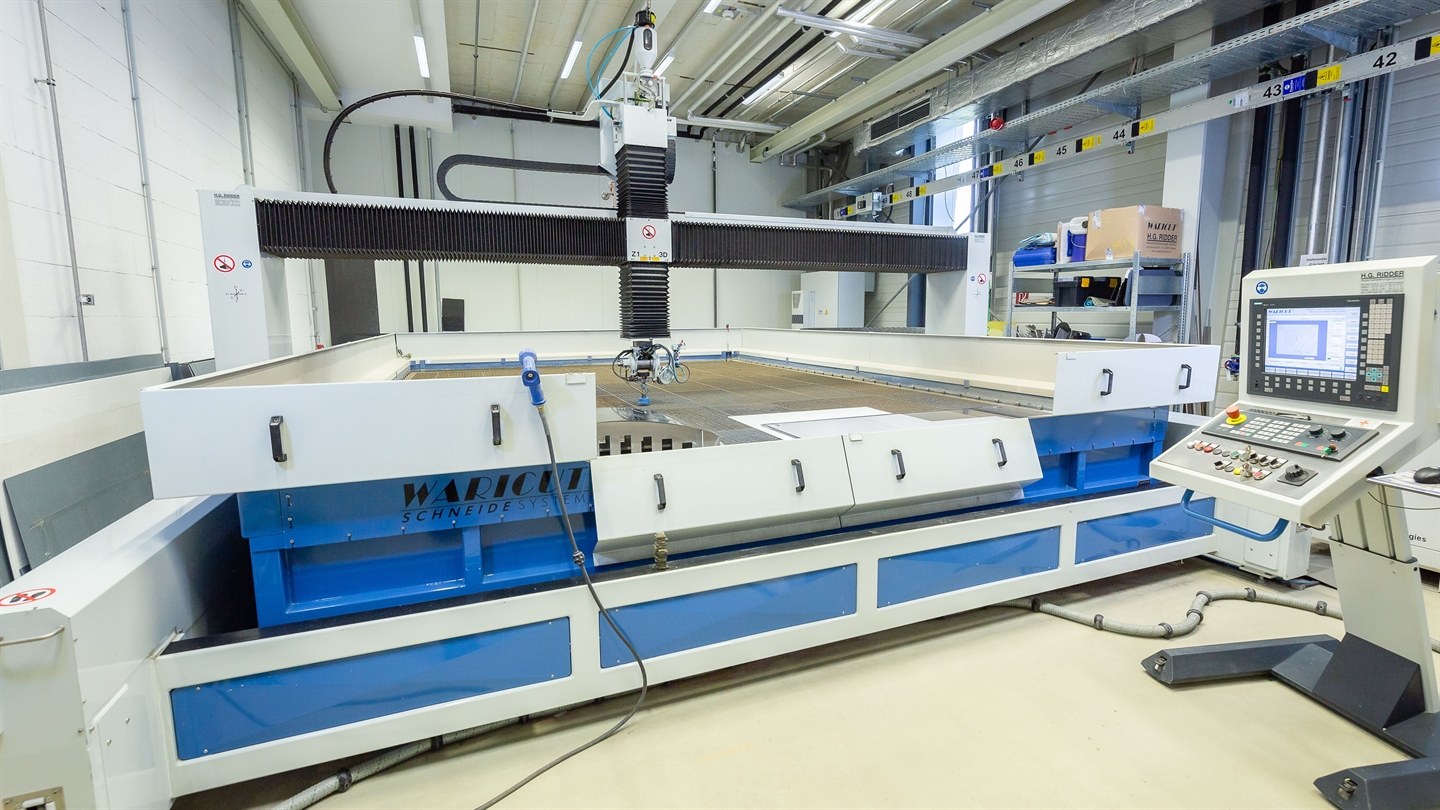 Water jet system made by Ridder