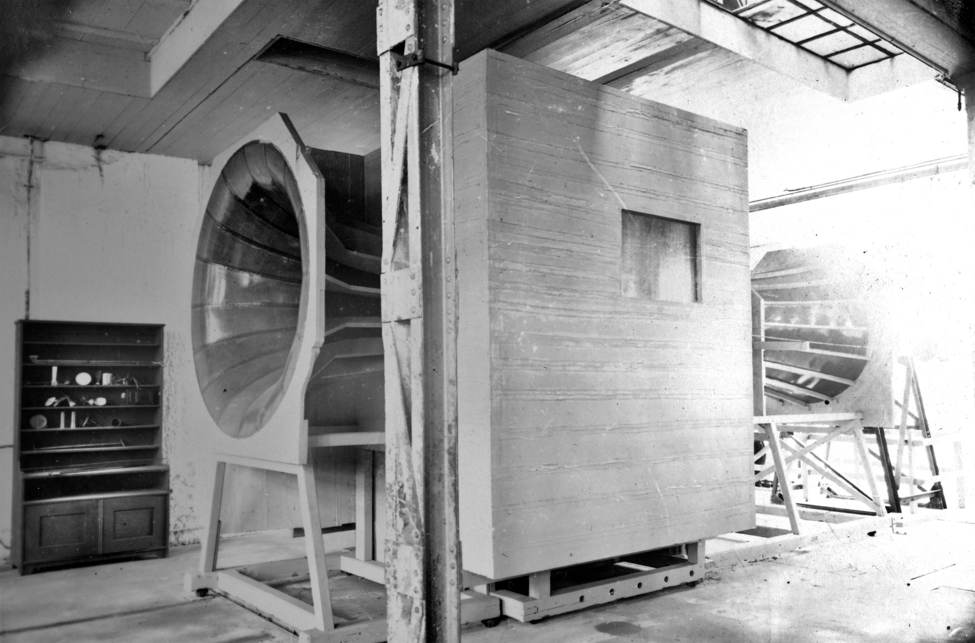First wind tunnel of the German Aviation Research Institute (DVL), 1913