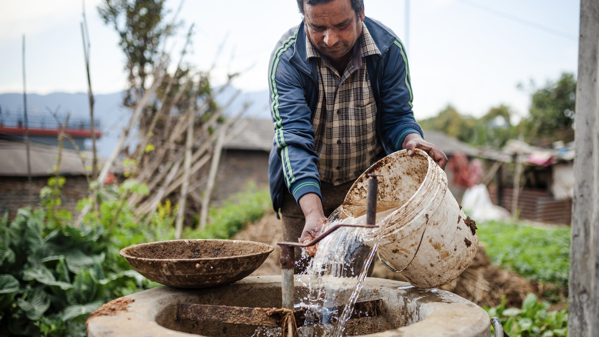 Biogas project in Nepal