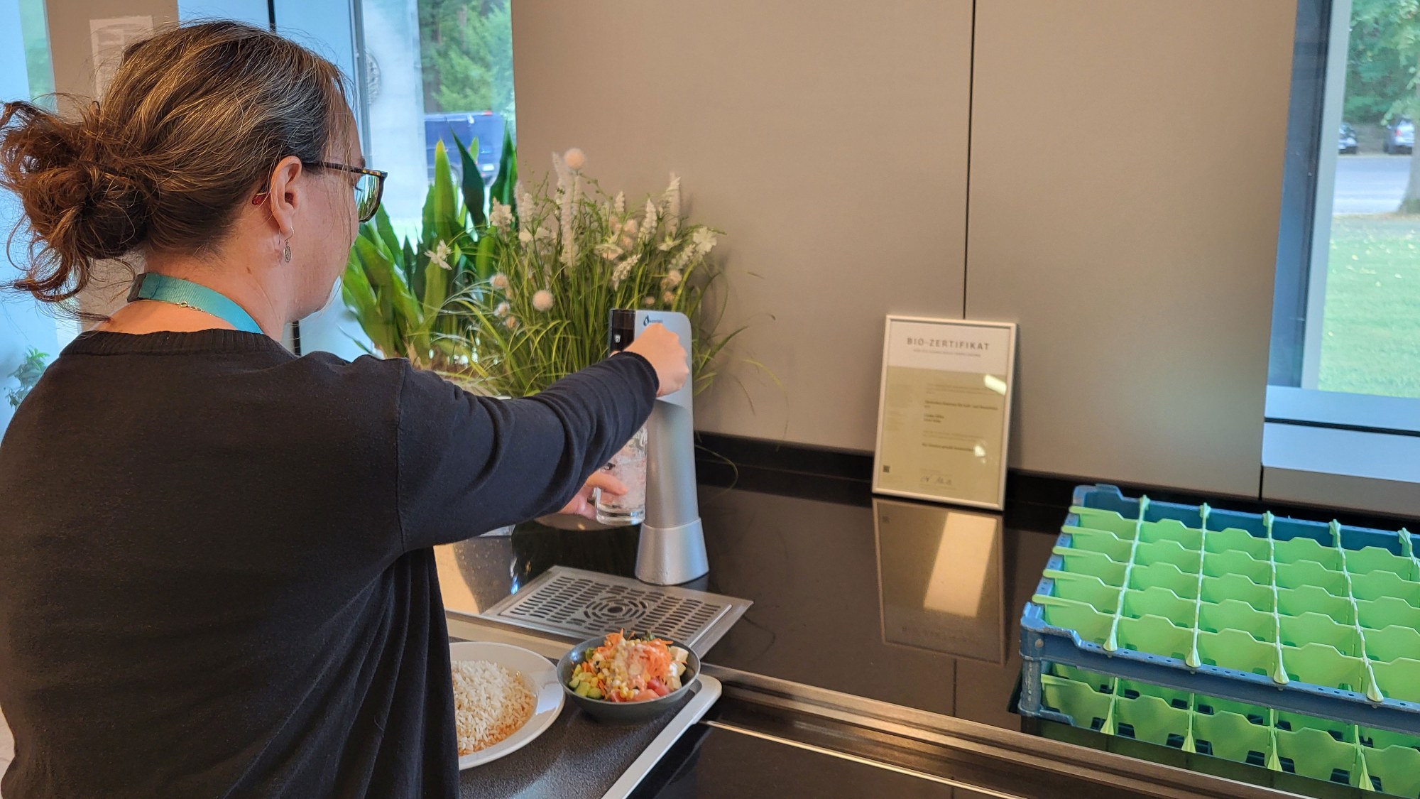 Sustainable DLR staff canteen