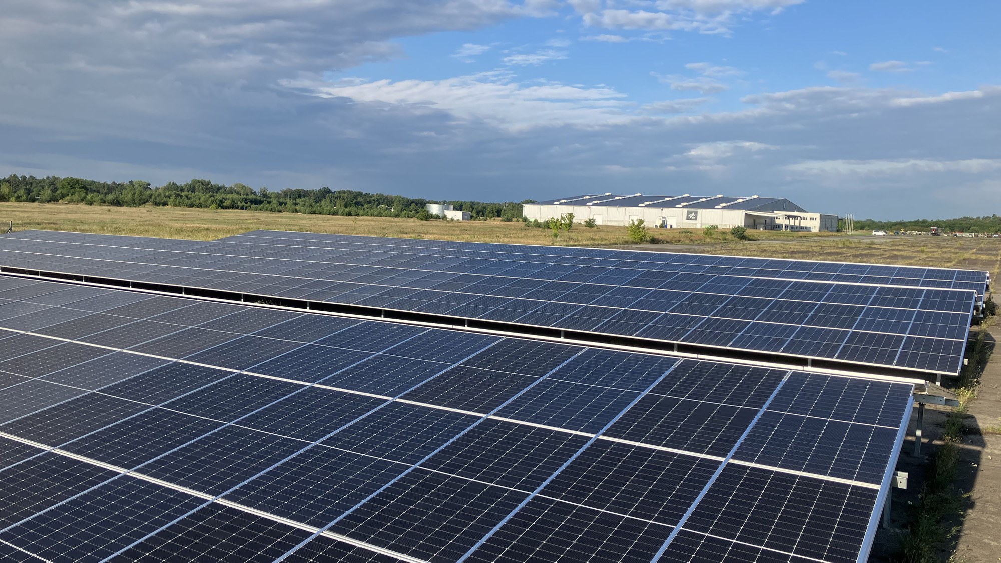 Photovoltaic system at DLR's Cottbus site