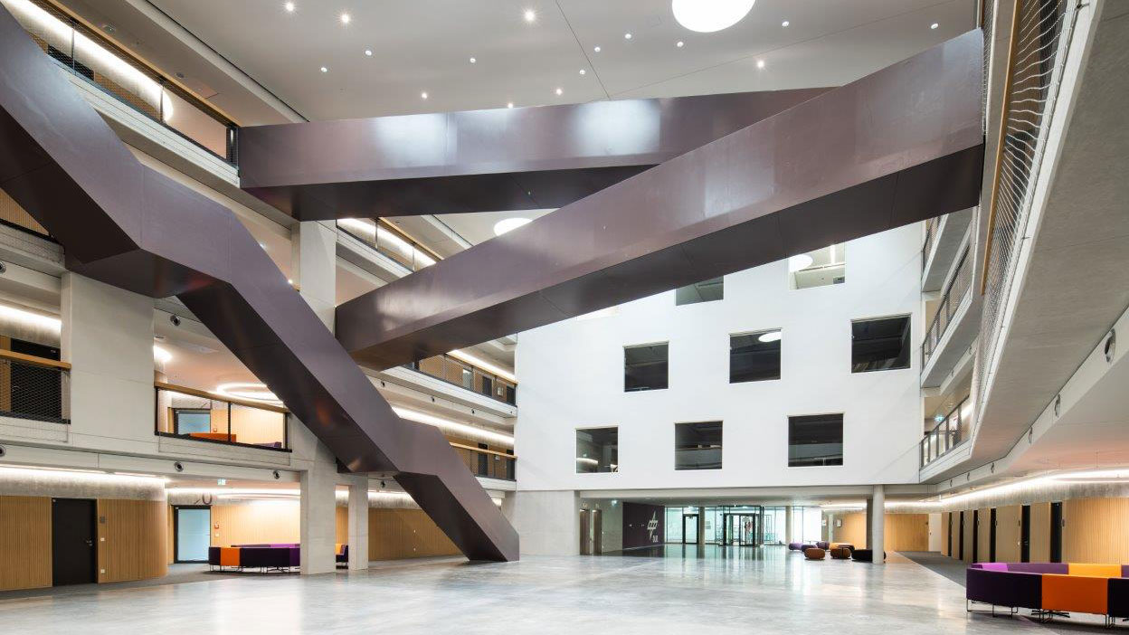 A view of the new DLR headquarters