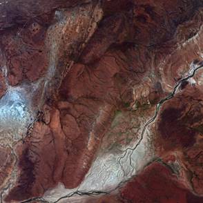 DESIS Aufnahme von Nordwestaustralien vom 29.11.2019