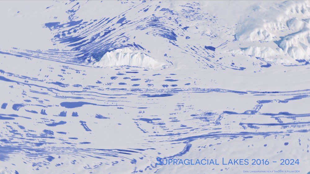 Supraglacial lakes