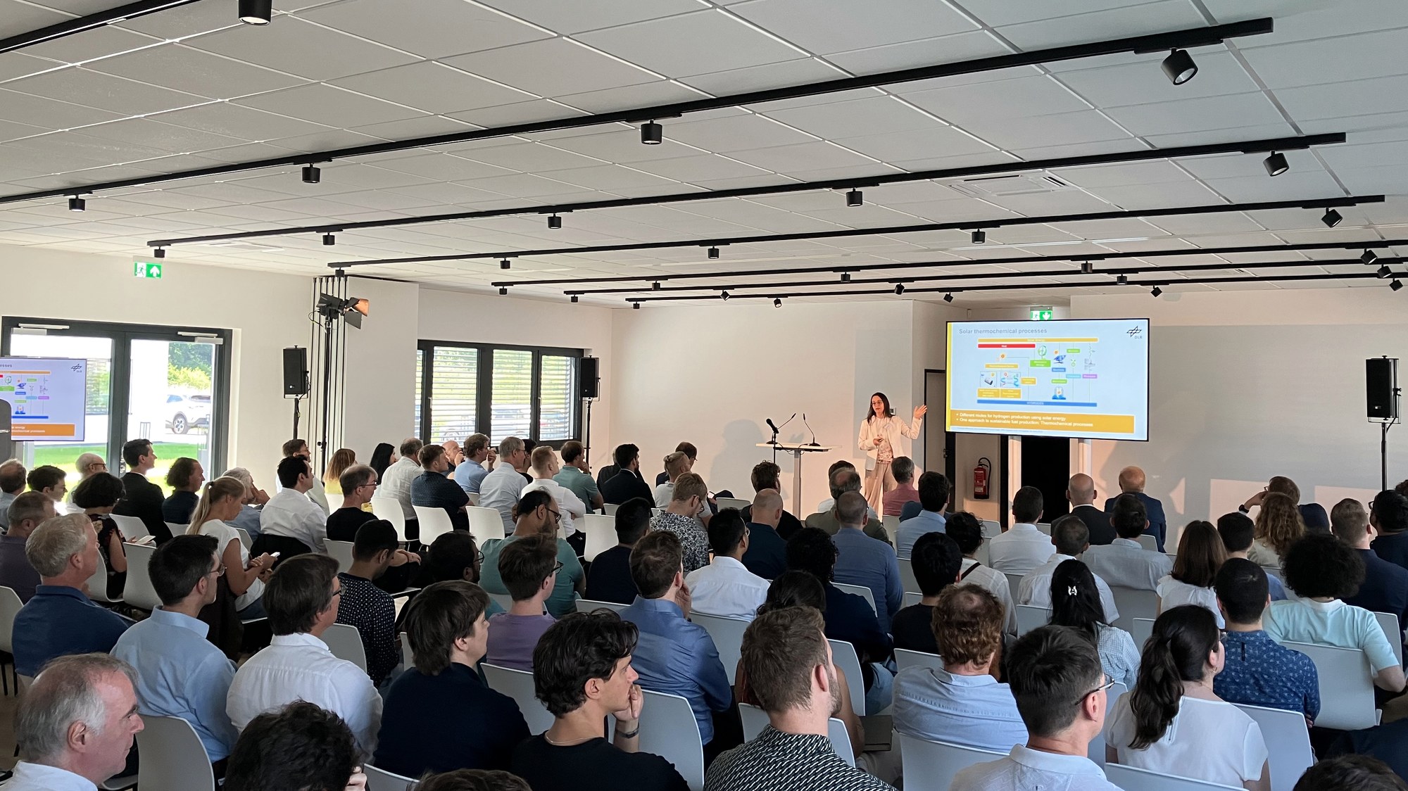 A preview image of the plenary session at the Solar Colloquium 2024