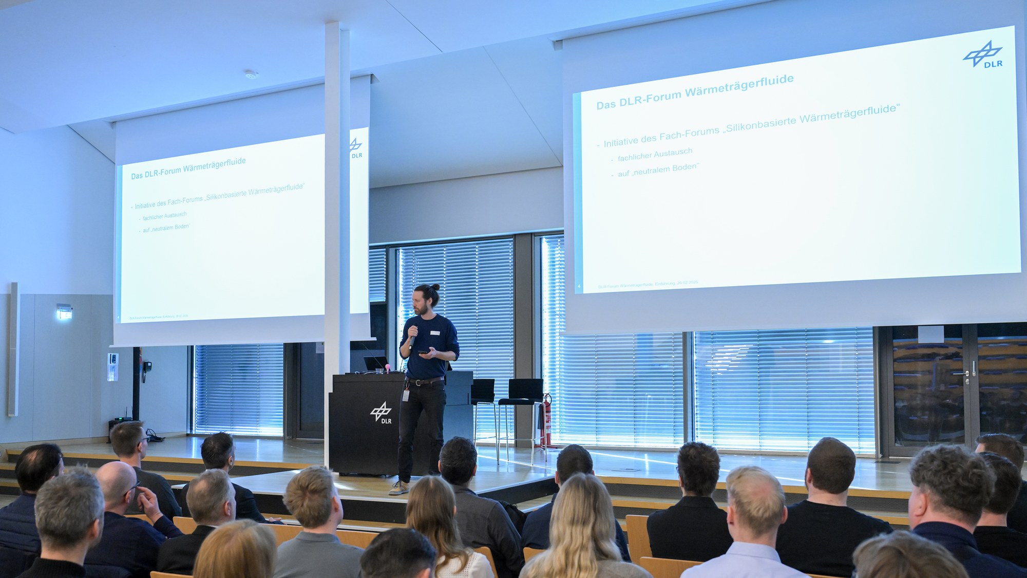 Welcome address at the plenary session of the DLR Forum on Heat Transfer Fluids 2026