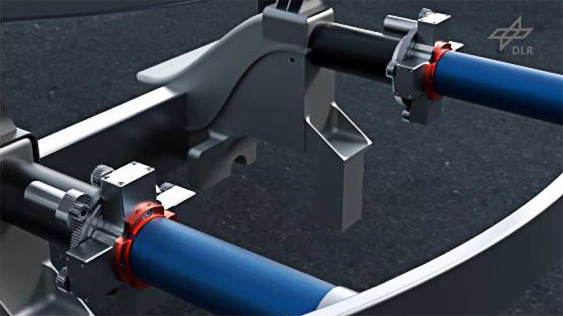 Active crash absorber before the impact