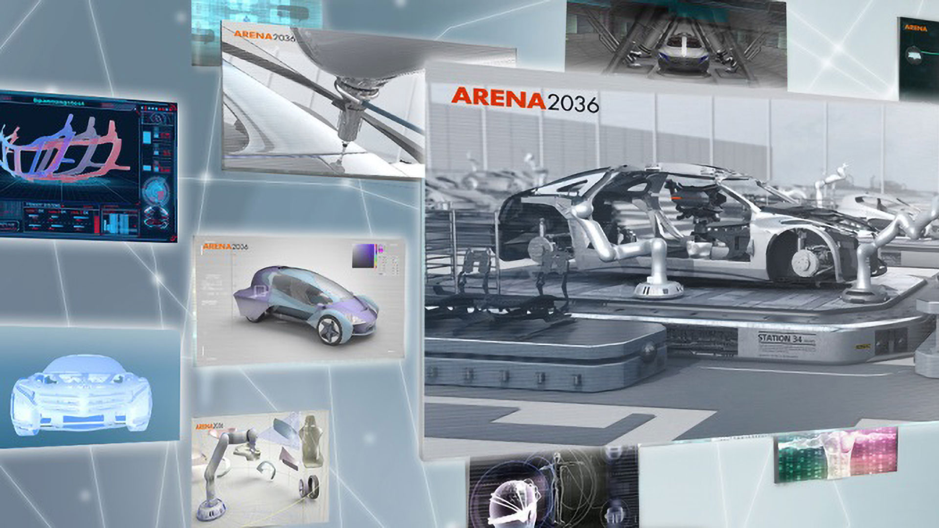Collage for ARENA 2036