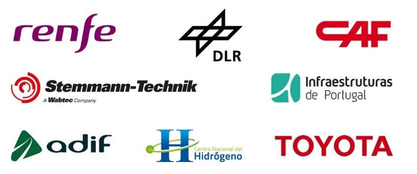 FCH2RAIL - Partnerlogos