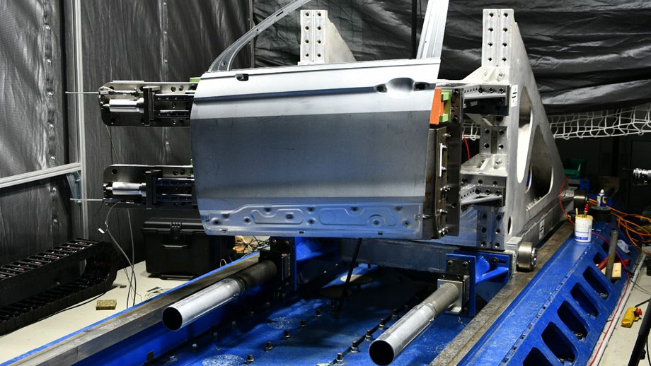 Inspection of the door prototype