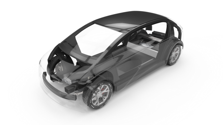 Model - NGC - Fibre composite intensive vehicle structures (IUV)