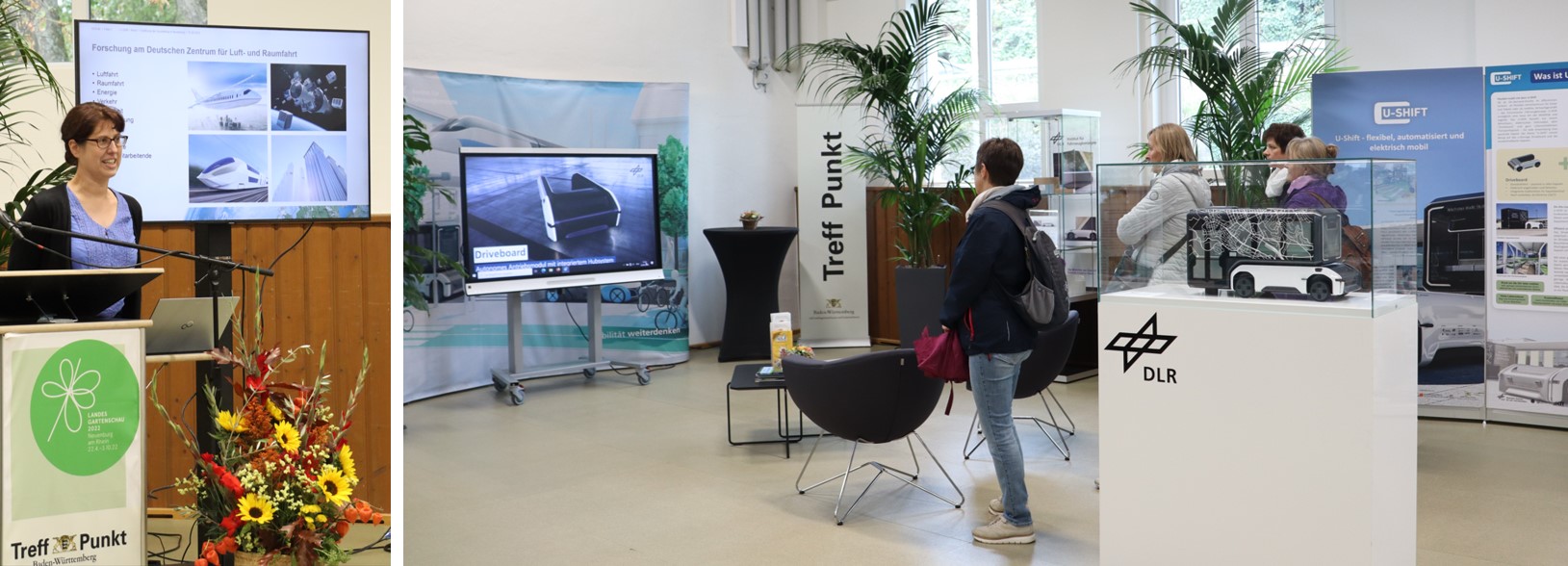 Opening of the U-Shift exhibition at the Landesgartenschau in Neuenburg