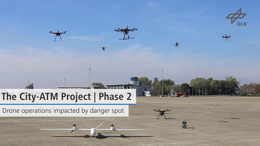 Drone operations and hazards in City-ATM Phase 2