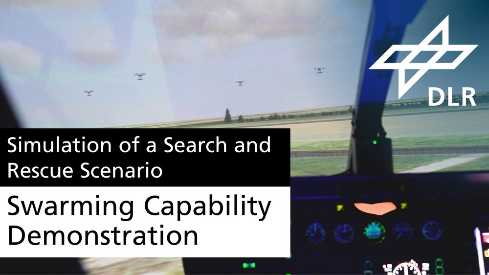 Swarming Capability Demonstration: Simulation of a Search and Rescue Scenario