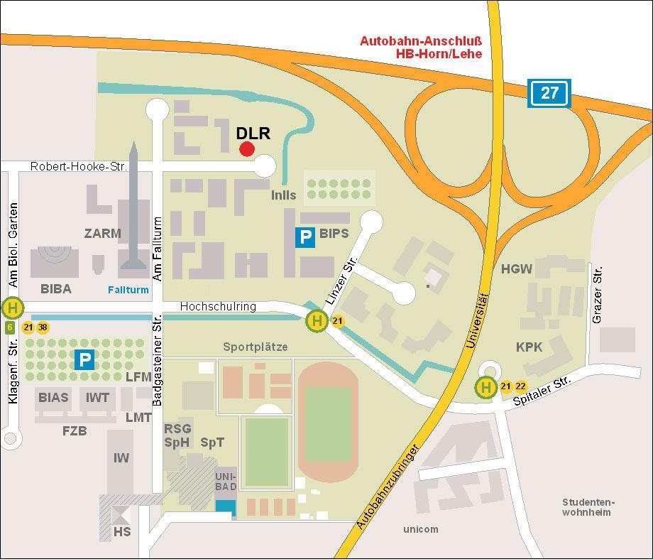 DLR Bremen - How to find