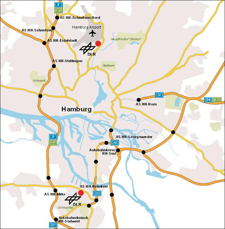DLR Hamburg – How to find us