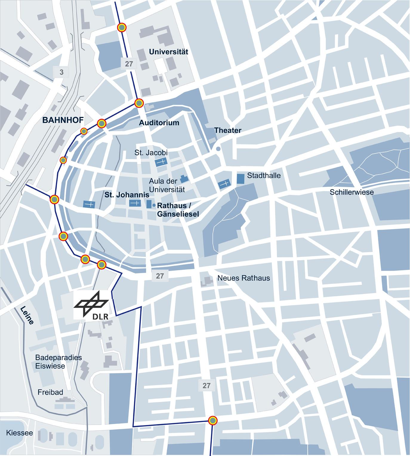 DLR Göttingen - How to find us