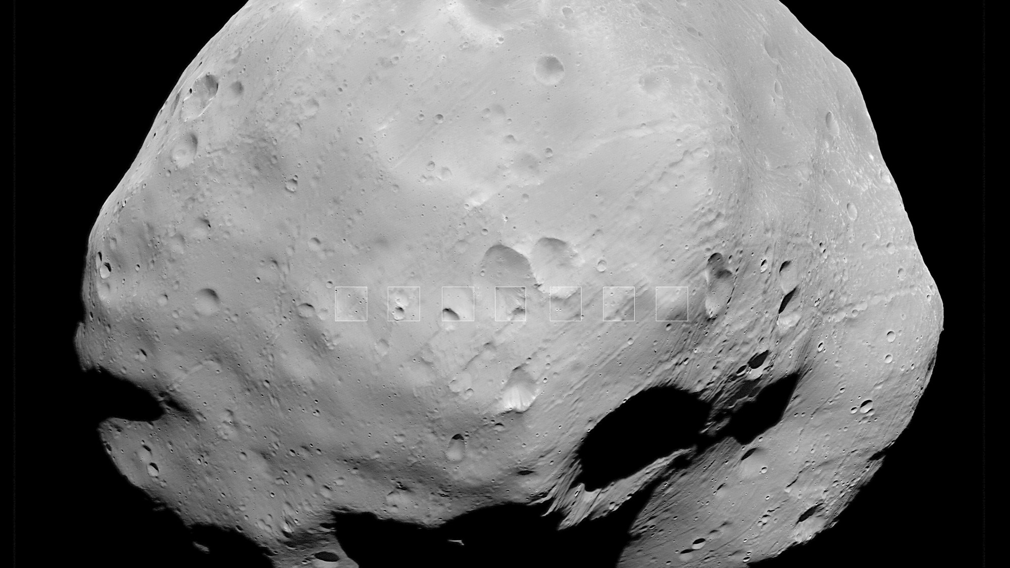 HRSC image of Phobos