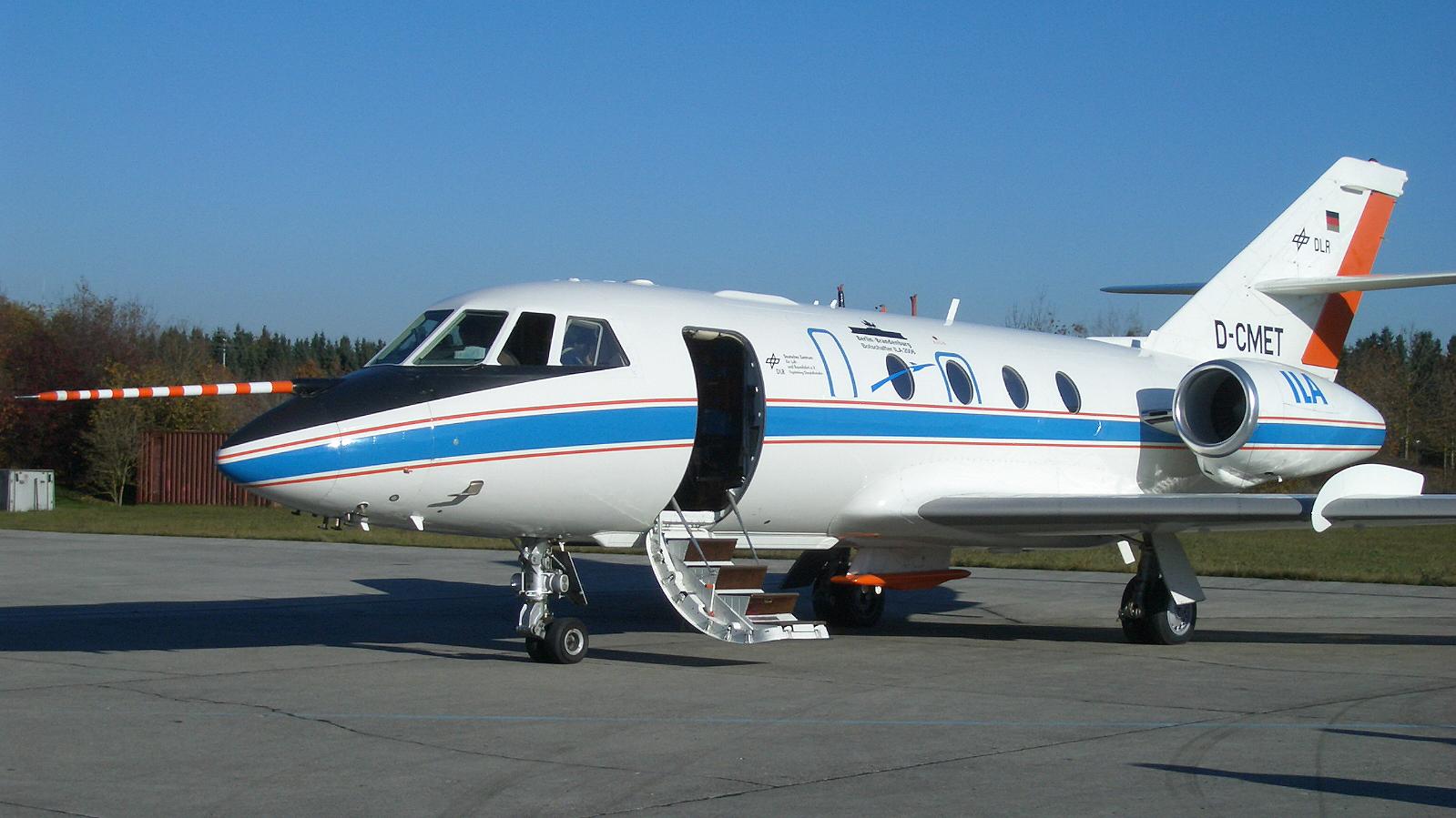 The DLR research aircraft Falcon 20E