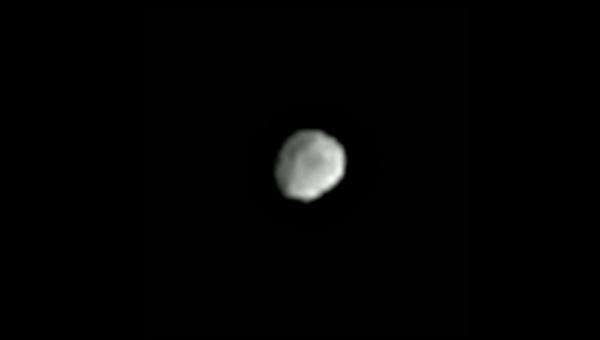 Oberfläche von Asteroid Vesta in Sicht
