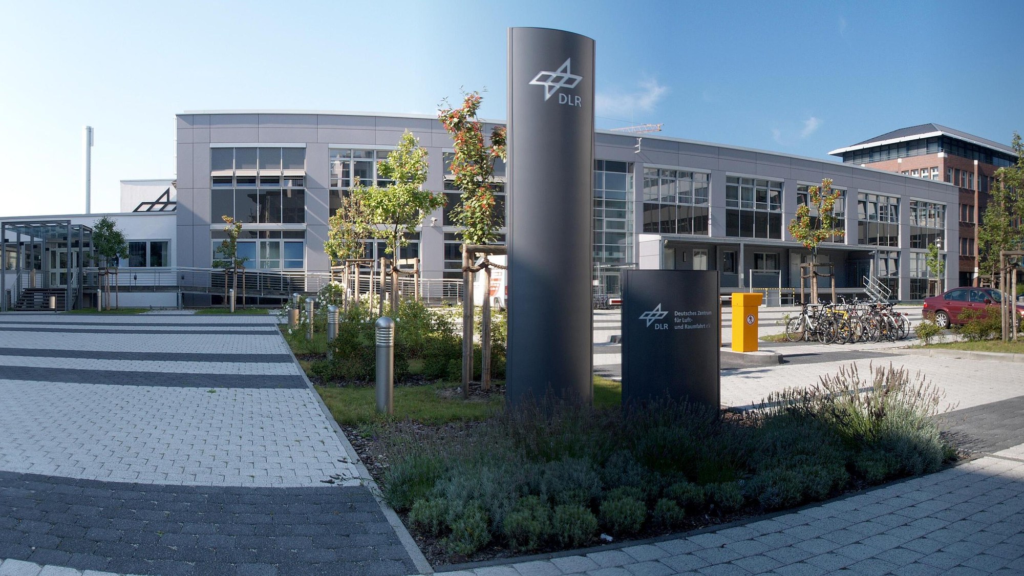 Entrance of DLR site Berlin