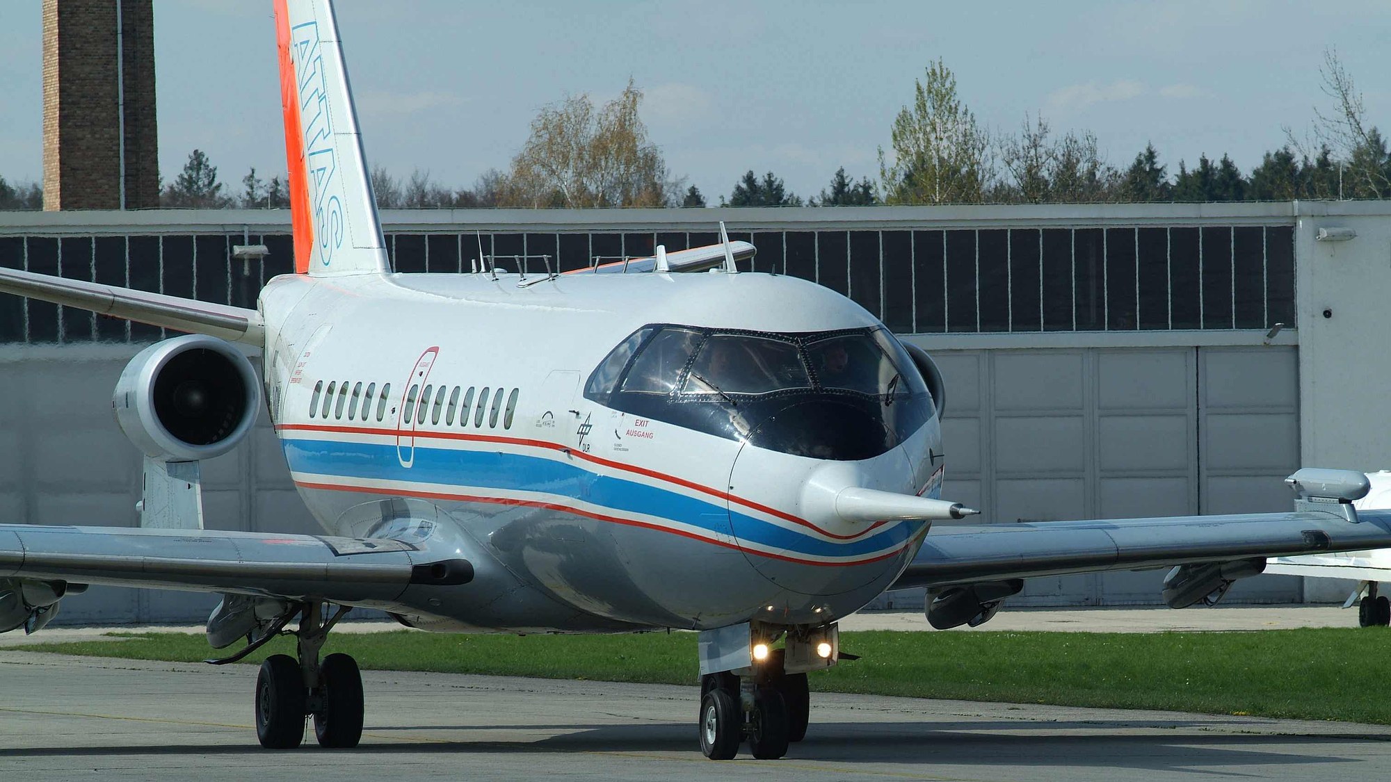 Front view of ATTAS