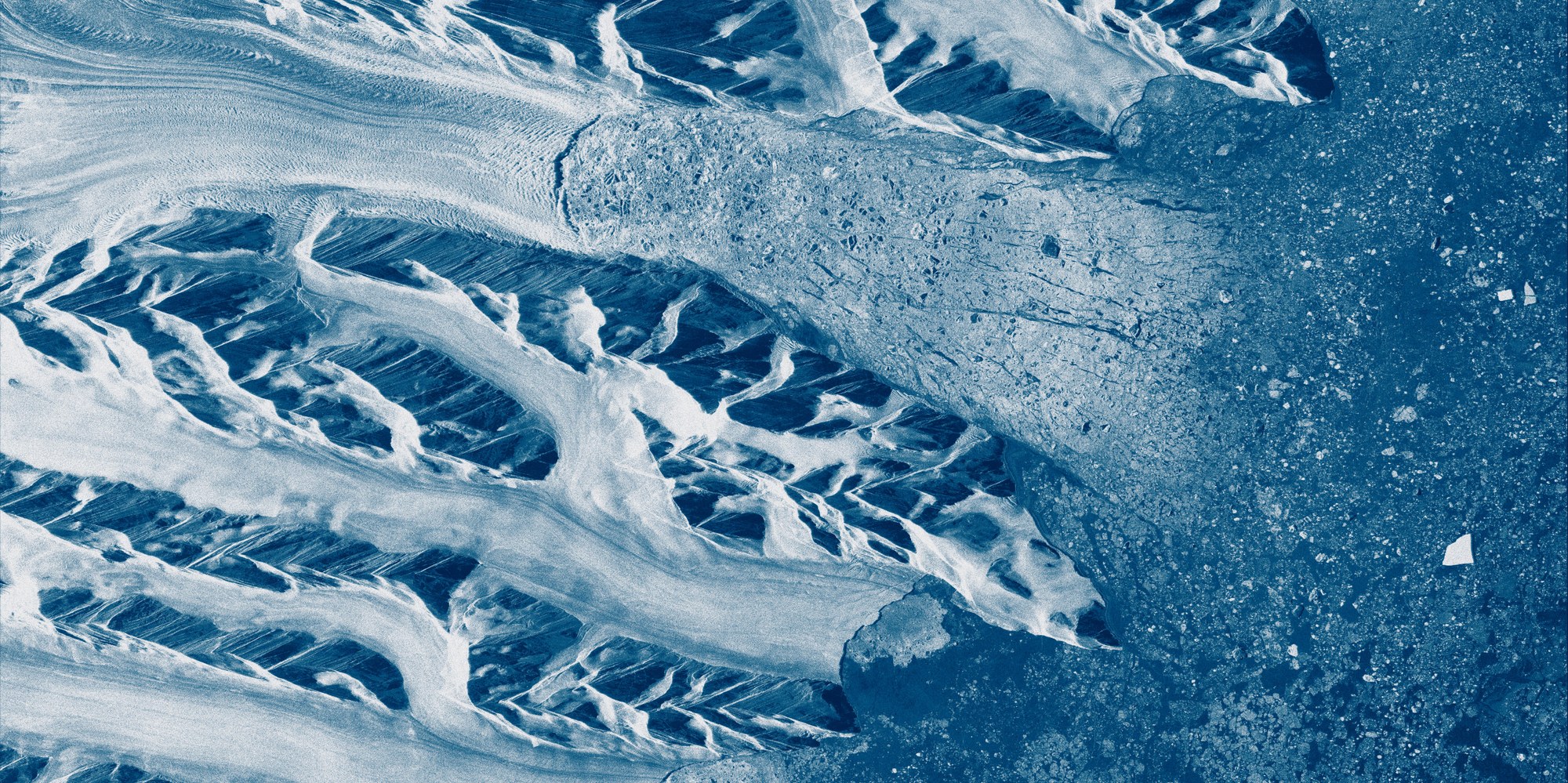 The Larsen ice shelf