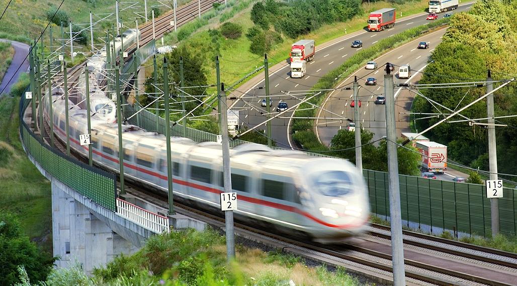 Travelling by train and bus to Berlin