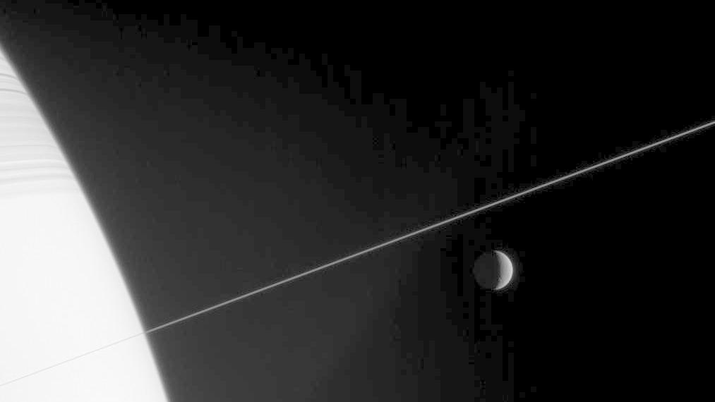 Saturn and Rhea