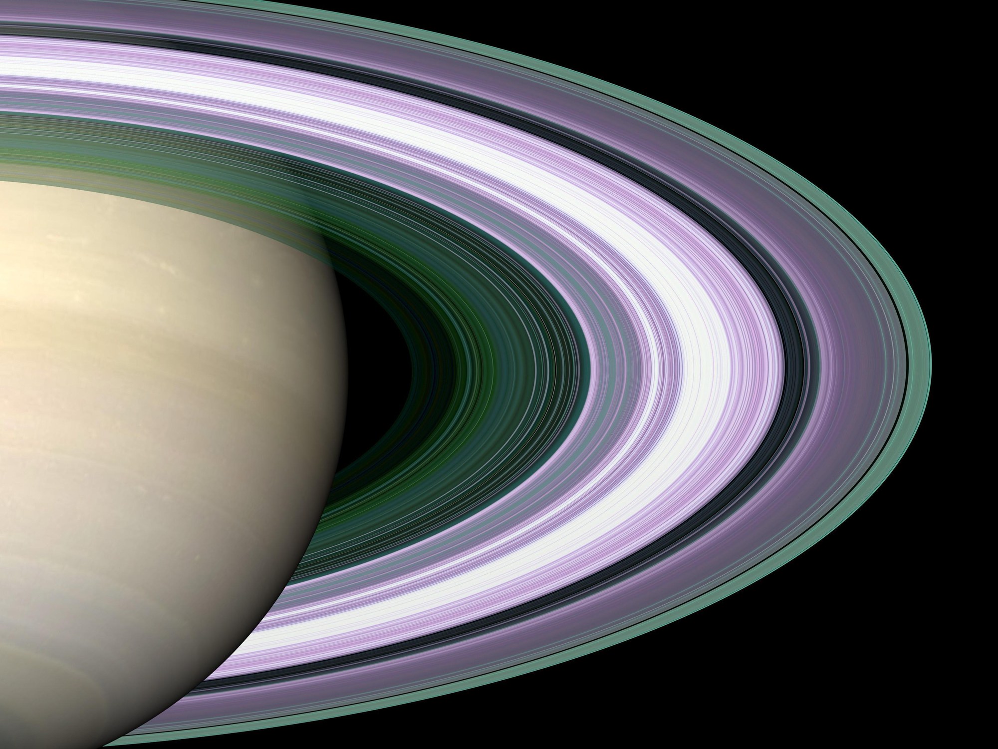 Saturn rings