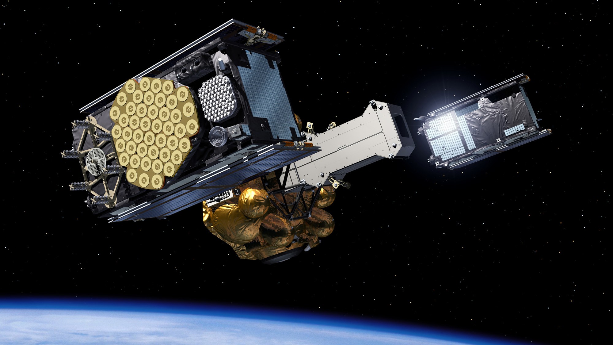 Arrival in orbit