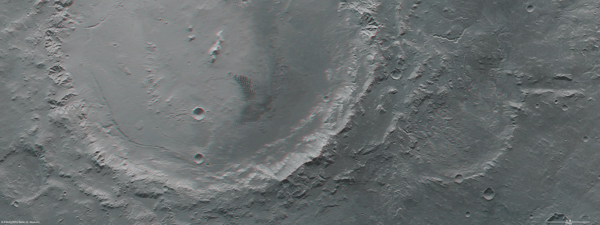 Holden and Eberswalde craters