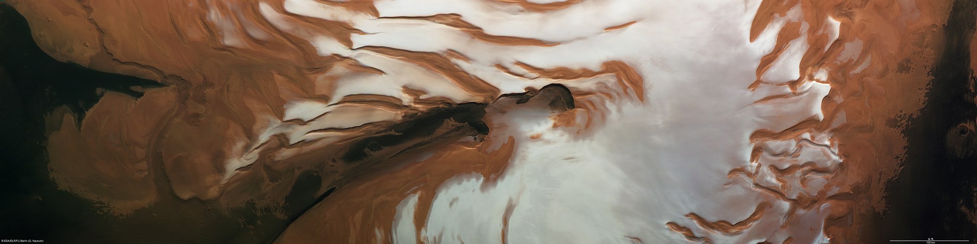 Martian North Pole - Chasma Boreale