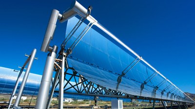Parabolic trough solar power plants