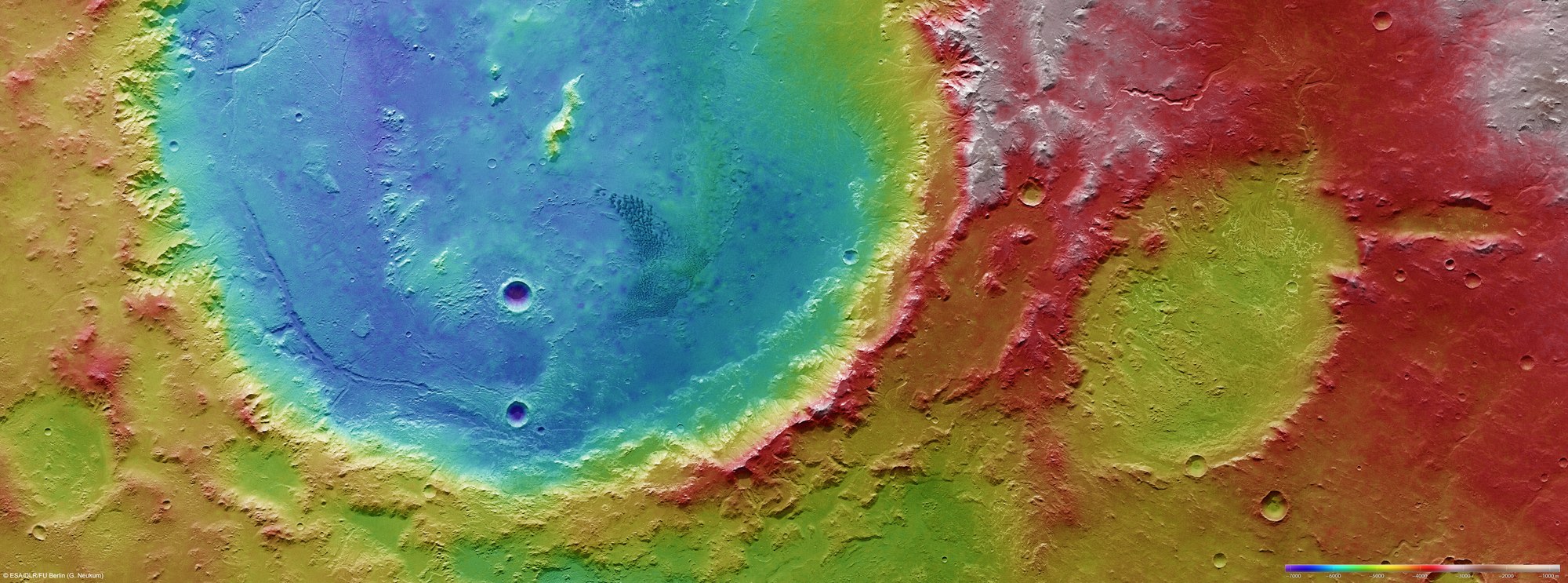 Holden and Eberswalde craters