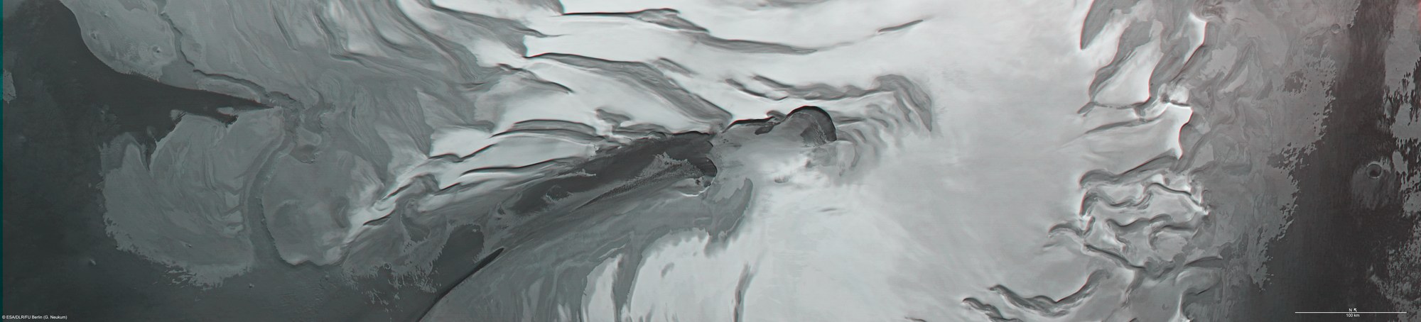 Northern polar ice cap