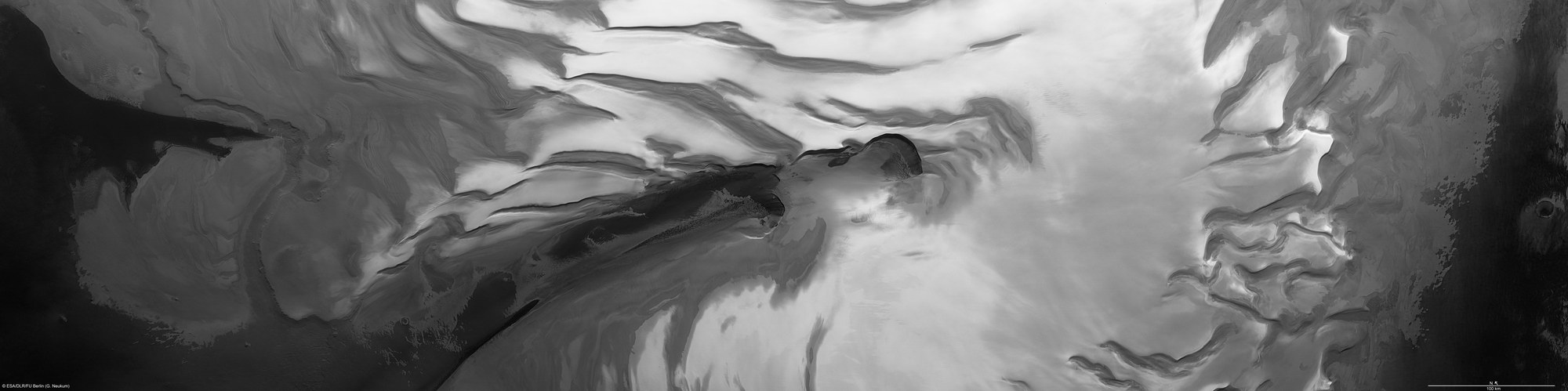 Northern polar ice cap