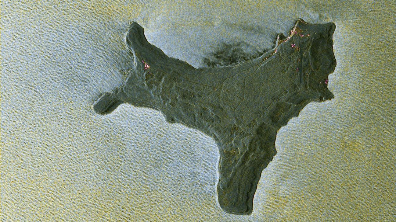TerraSAR-X image of Christmas Island