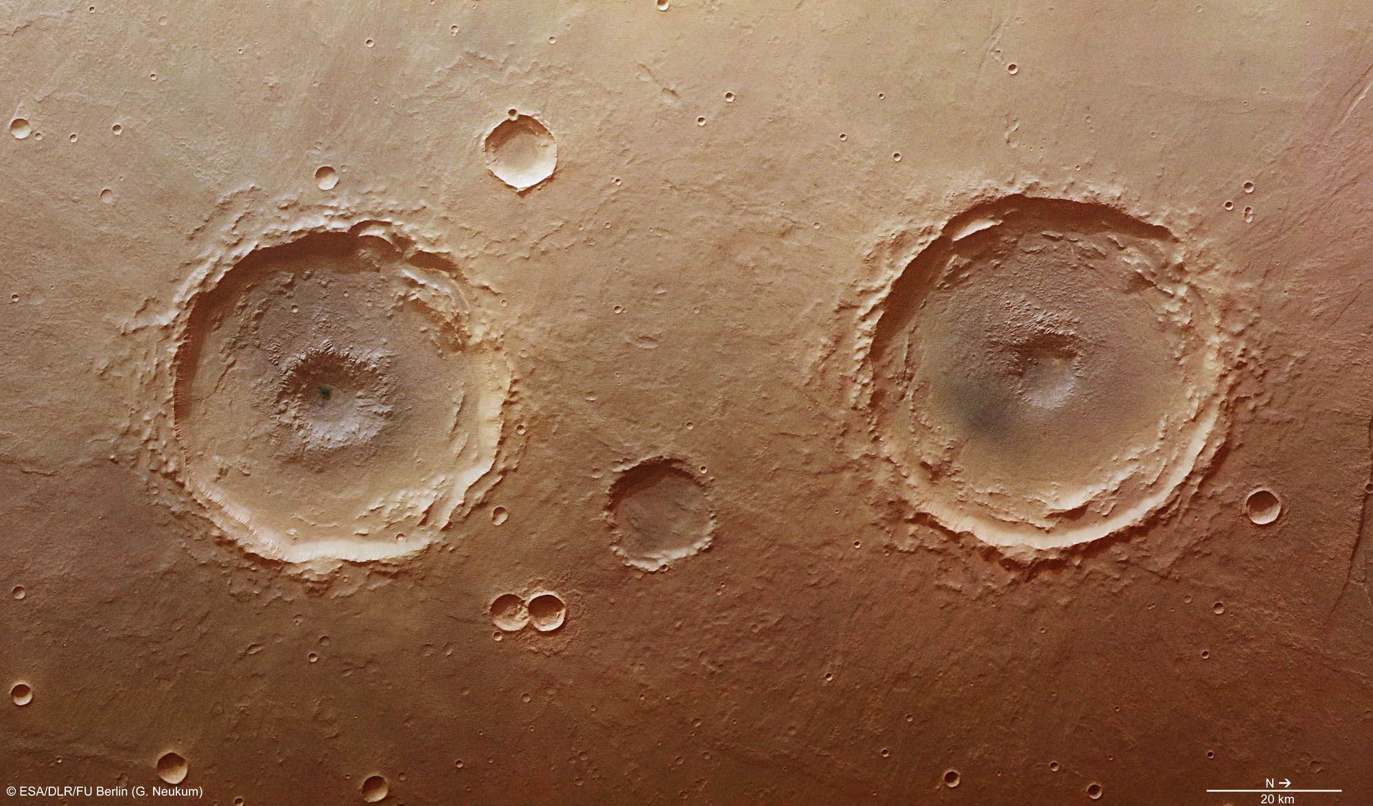 Arima Crater and its 'twin'