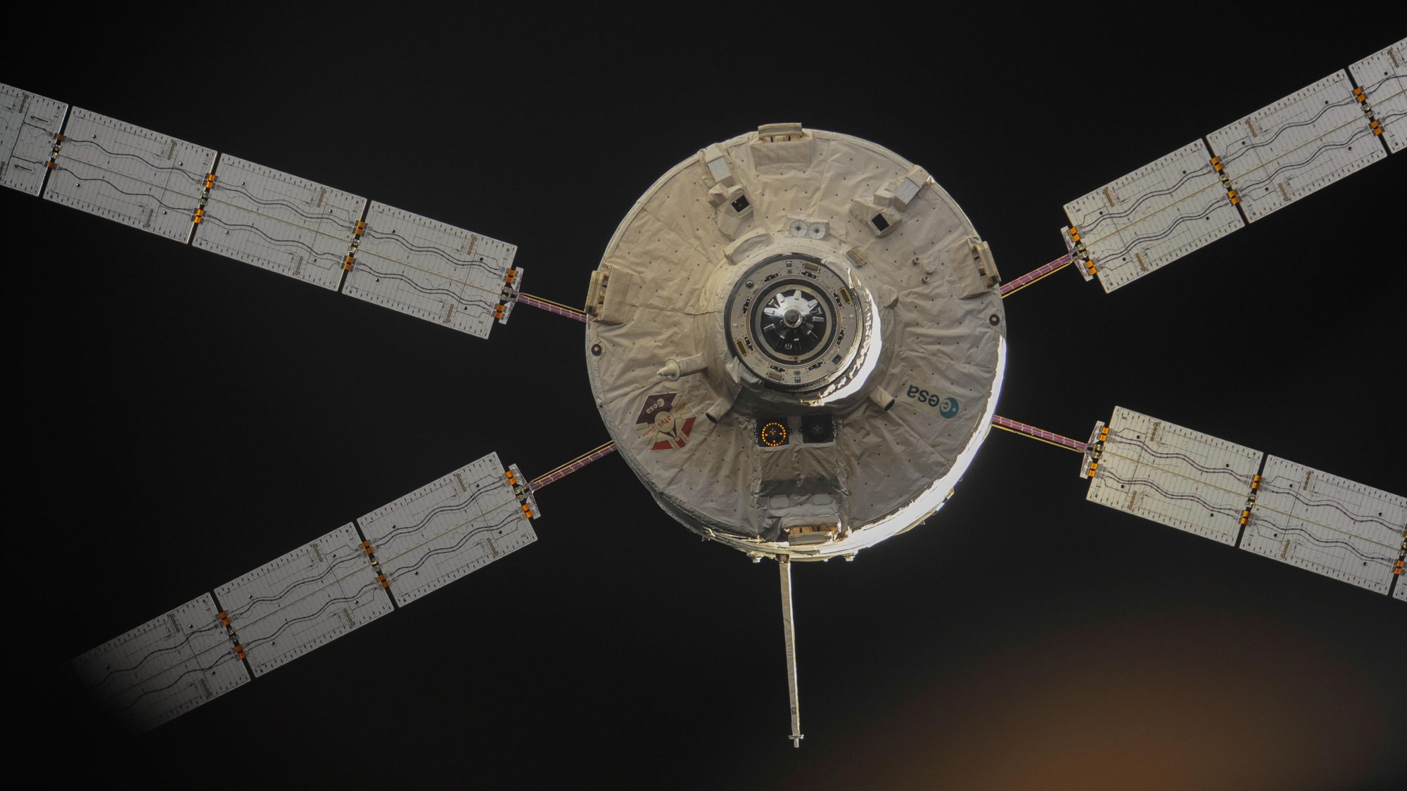 ATV 'Albert Einstein' leaves the ISS