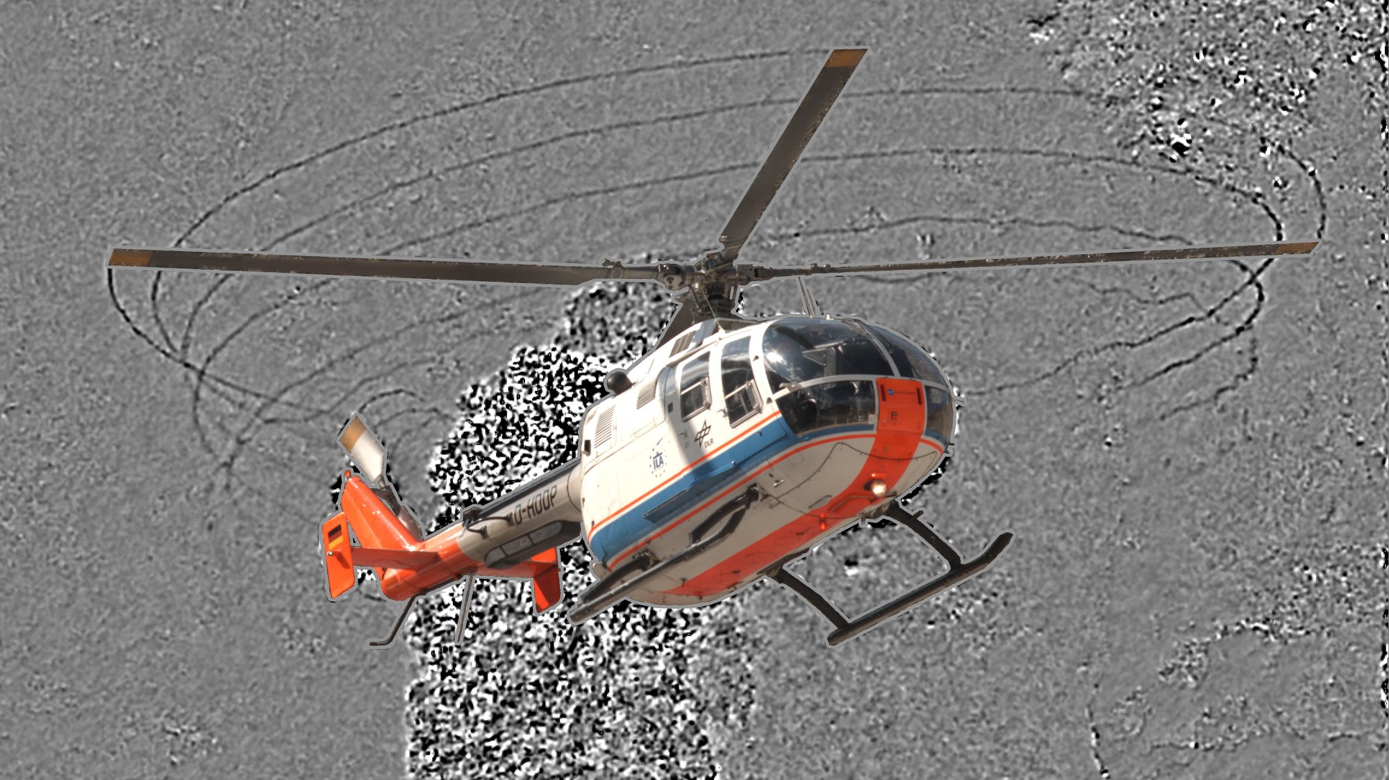 Making the causes of helicopter noise visible