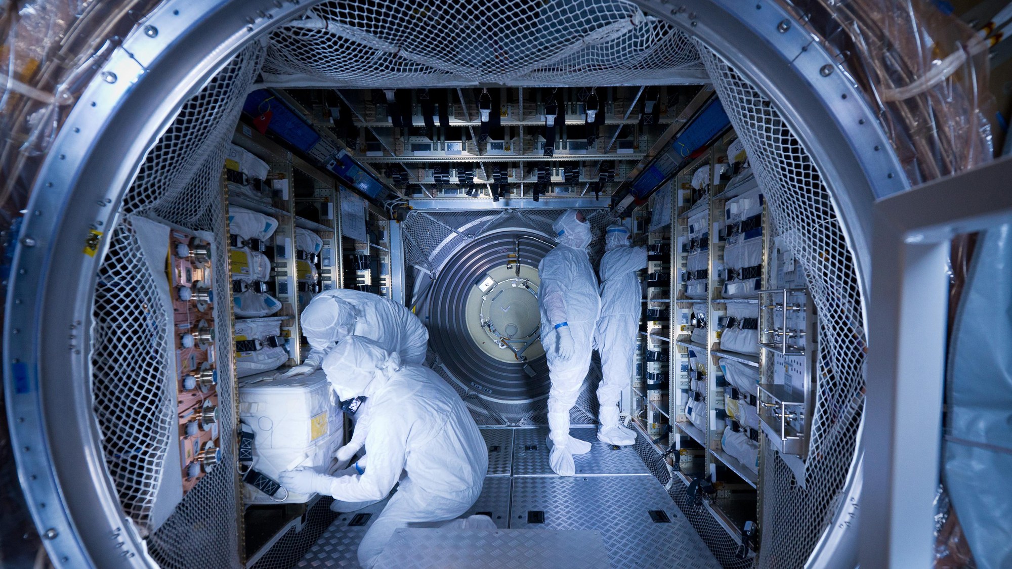 Cargo compartment of the ATV-5