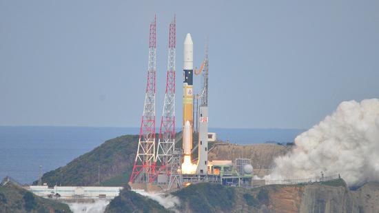 MASCOT launches from the Tanegashima Space Center