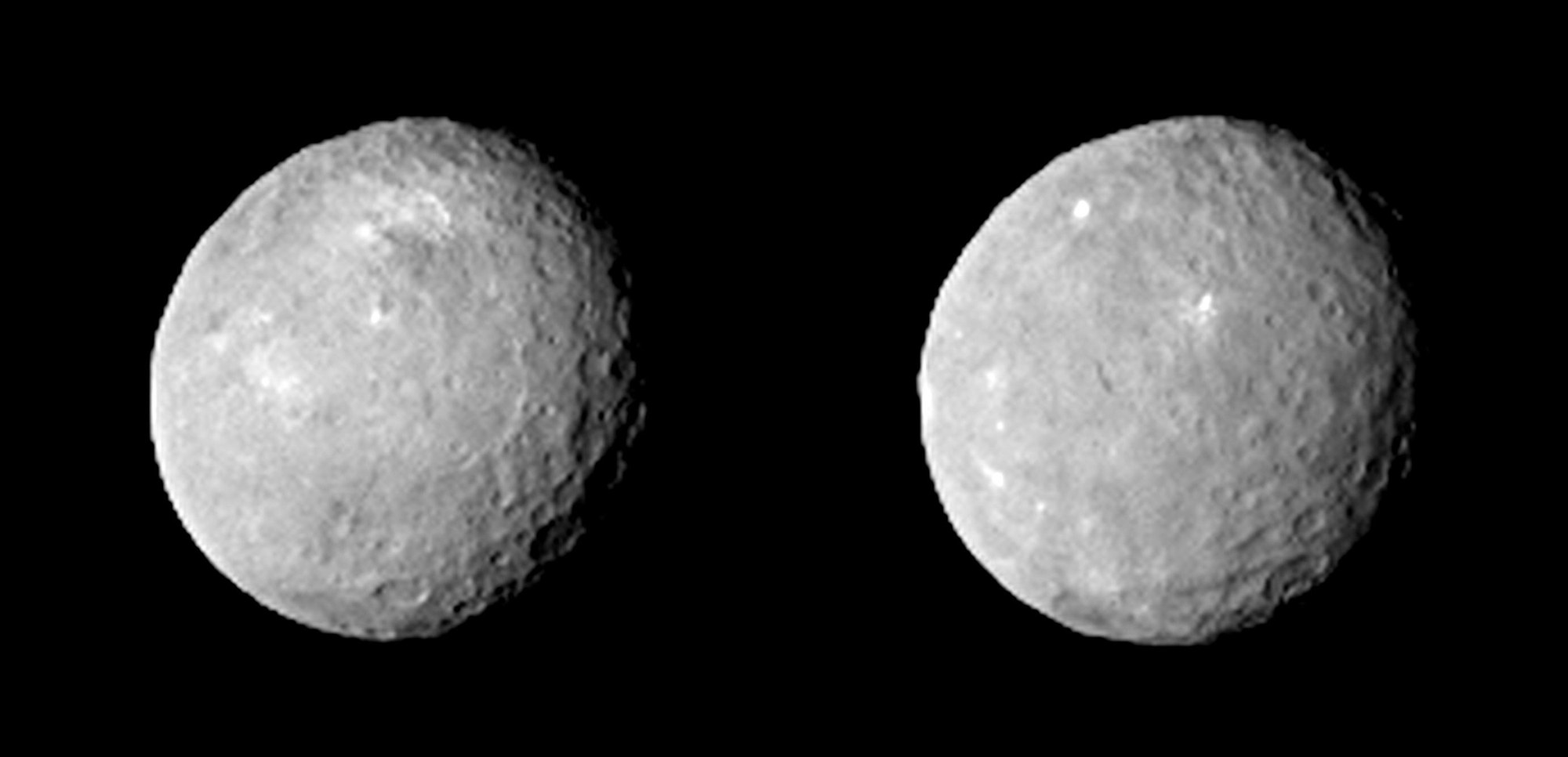Two Faces of Ceres
