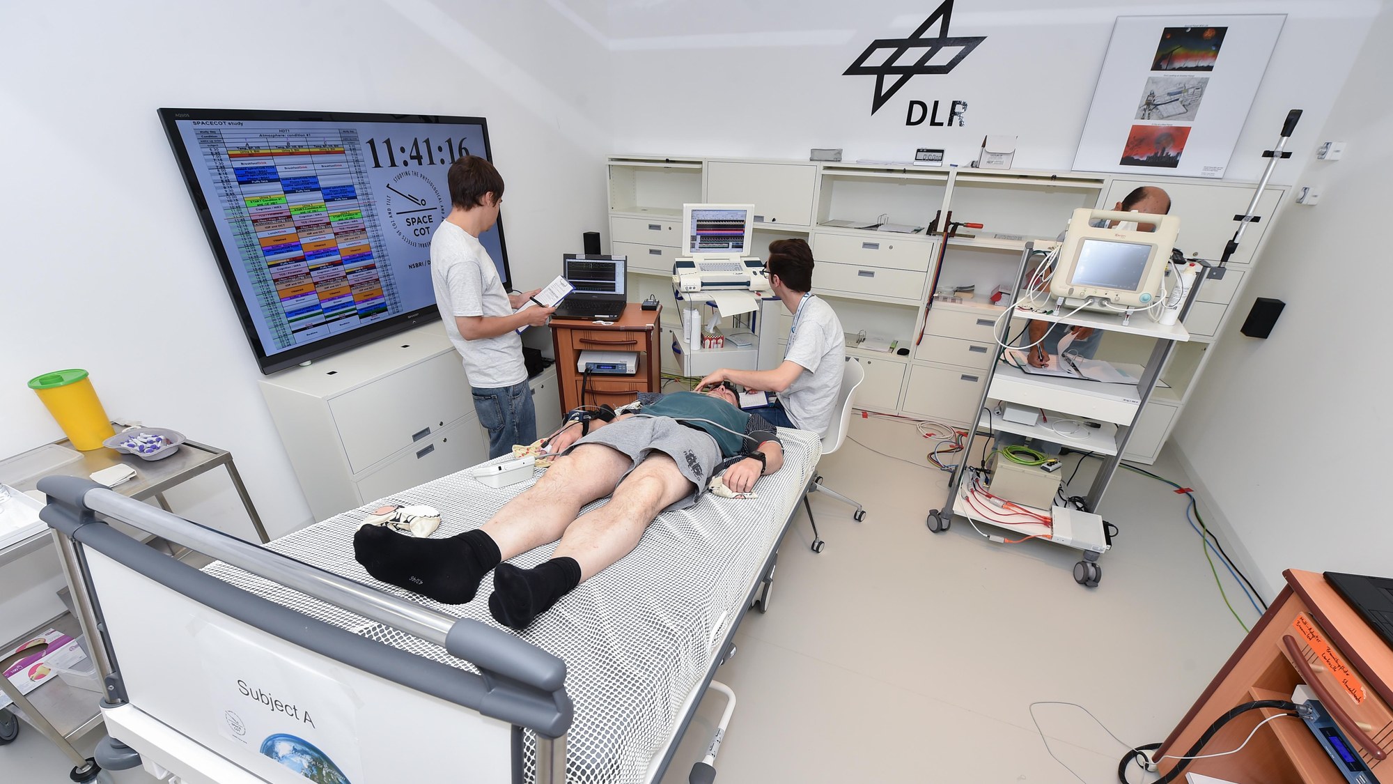 Blood flow velocity in the brain