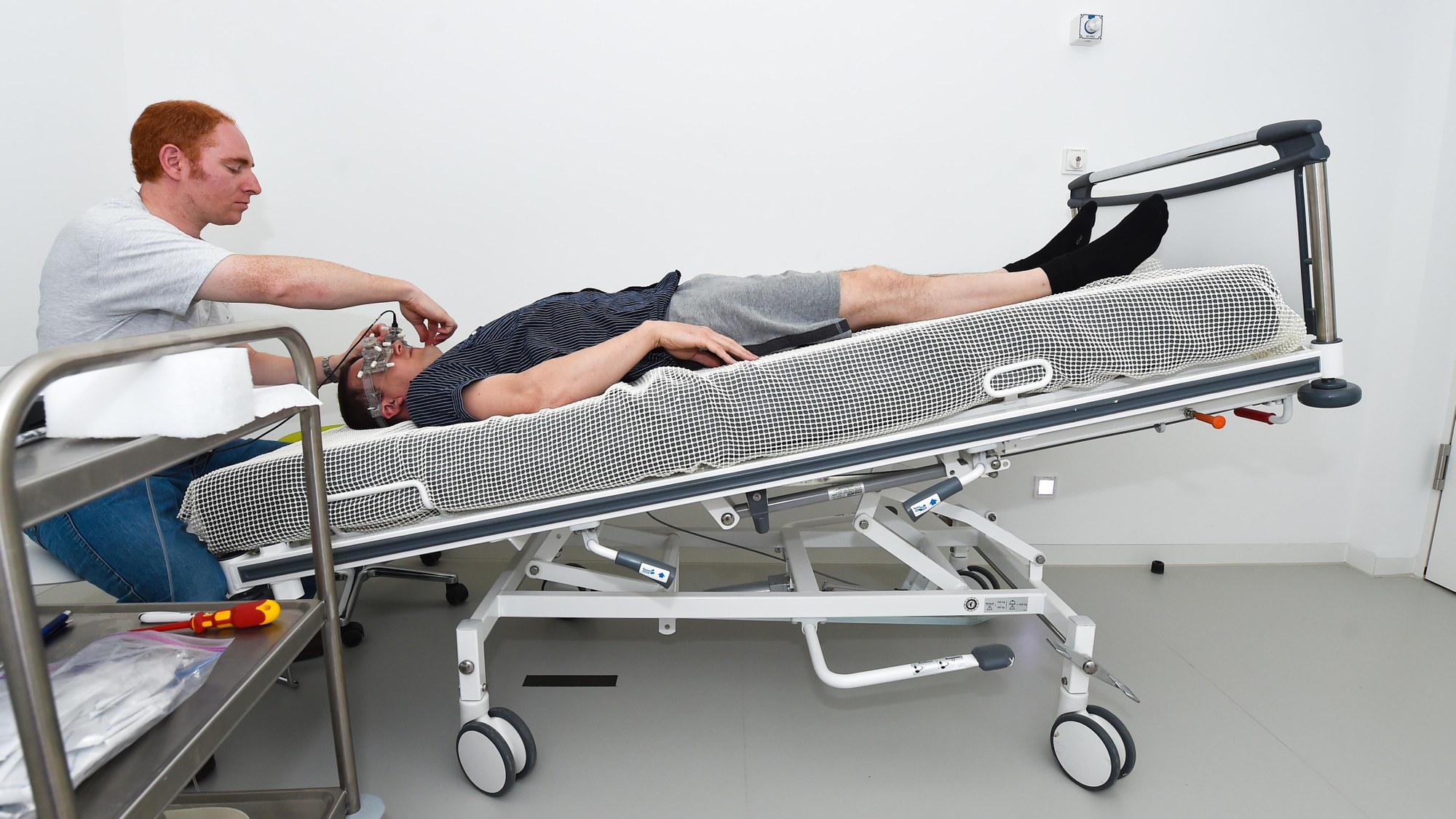 Intracranial pressure monitor at :envihab